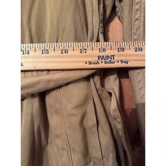 Dries Van Noten Classic Beige Long Trench Coat Double Breasted Belted